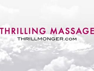 Porywający massage&colon; september reign dostaje za głębokie tissue masaż i za wytrysk z thrillmonger’s bbc