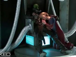 Wickedparodies - supergirl menggoda braniac ke anal x rated video