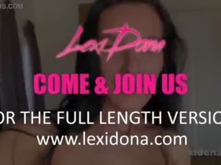 Lexidona - I love to masturbate on my bed and movie it