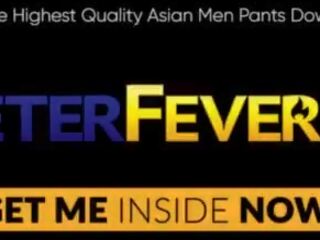 Peterfever warga asia gay gavin musim sejuk mentah mengongkek inked atlet