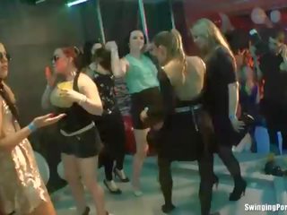 Shameless sluts dance erotically