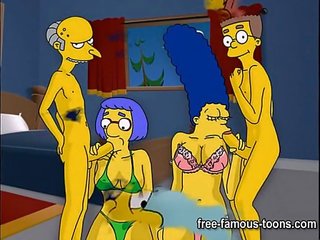 Simpsons hentai mahirap orgiya