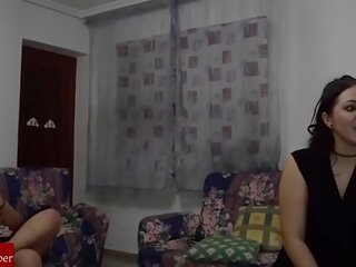 Cam-show: Pam teaching the fat mademoiselle and he how fuck. RAF088