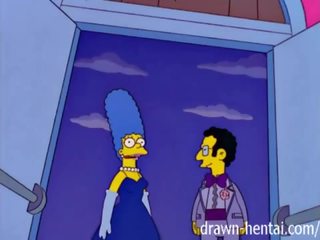 Simpsons 臟 夾 - marge 和 artie afterparty