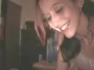 Young emo damsel giving a blue job www.watchfreesexcams.com