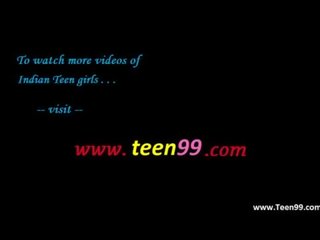 Teen99.com - indien village jeune dame bussing suitor en dehors