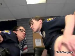 Slutty Police Officers Get Bent Over By Crooks