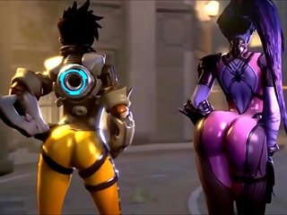 Overwatch is oversexxed tracer vs widowmaker latinos madness