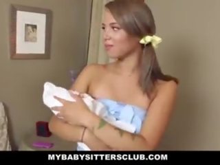 Teen Babysitter Liza Rowe Gets Fucked Hard