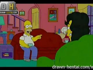 Simpsons porno - kolmikko