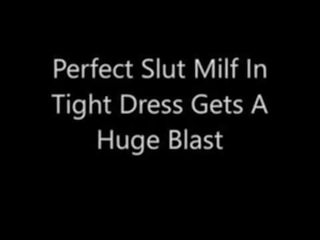 Perfekt slattern momen jag skulle vilja knulla i snäva klänning blir en enormt blast