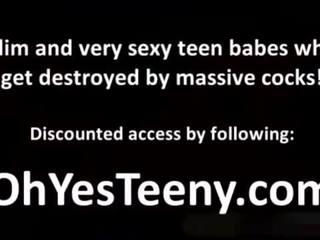Teen Bailey Bae in intense X rated movie with a huge shaft and gets facialized