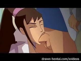 Avatar hentai - sex video legendă de korra