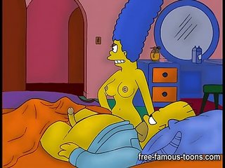 Marge simpsons tersembunyi pesta pora