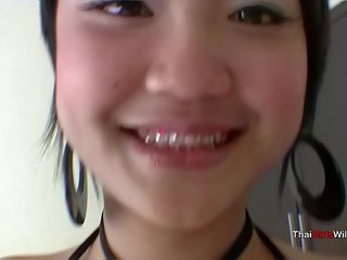 Baby faced Thai teen is easy pussy for the experienced x rated film tourist