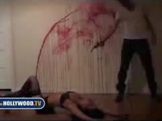 (LINDSAY LOHAN) Exclusive erotic Bloody Murder Photo vids 1.